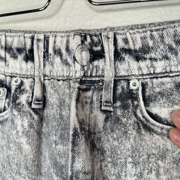 Rag and Bone Acid Wash Miramar Printed Denim Cotton Shorts XXS - Picture 5 of 12